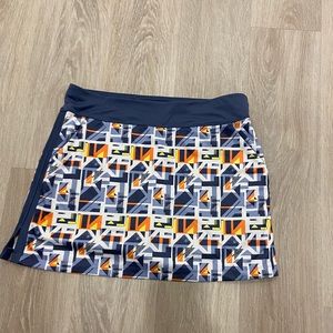 Multicolor skort